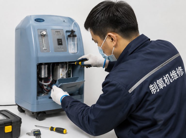 普洱飞利浦伟康制氧机低氧浓度报警维修